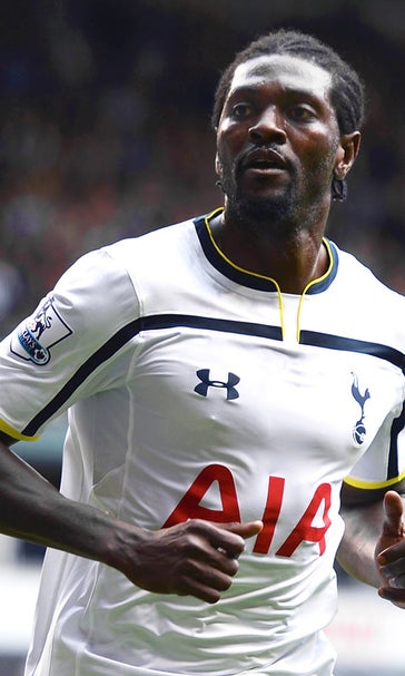 Tottenham striker Adebayor holding out for loan move to West Ham